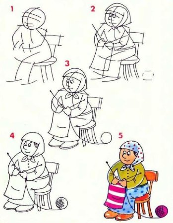 Портрет бабушки и дедушки