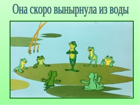 Картинный план лягушка путешественница