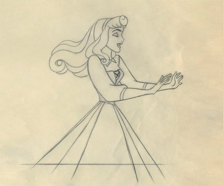 Рисунки для срисовки спящая красавица