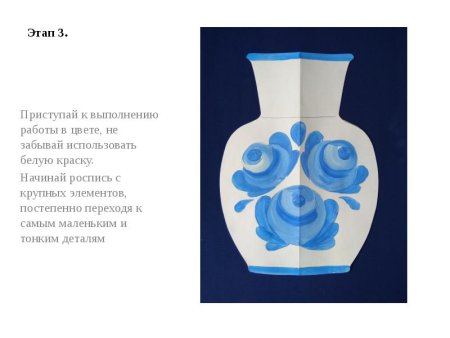 Искусство Гжели 5 класс изо