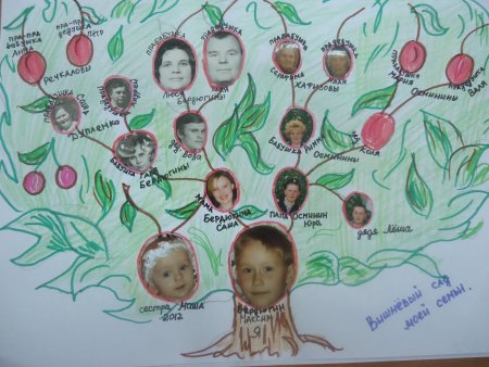 На рисунке представлено генеалогическое дерево ивана