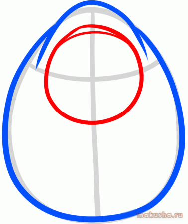 Майк Вазовский нарисовать поэтапно