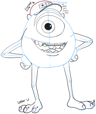 Майк Вазовски скетчи