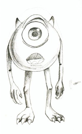 Майк Вазовский рисунок карандашом