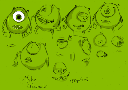 Майк Вазовски эмоции