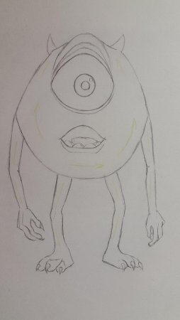 Майк Вазовски поэтапно