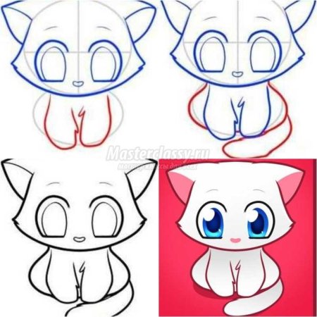 Нарисовать кошку