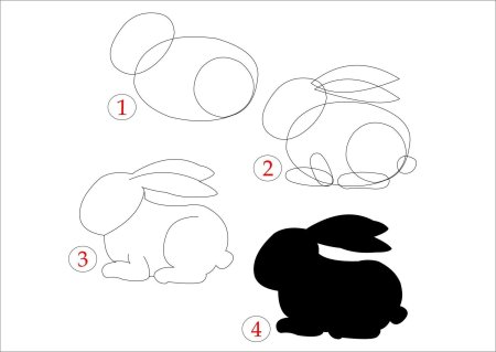 Рисование зайца в средней группе