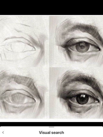 Глаз референс Академический