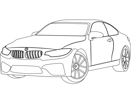 BMW x6 m распечать