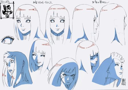 Наруто референс персонажей Хината