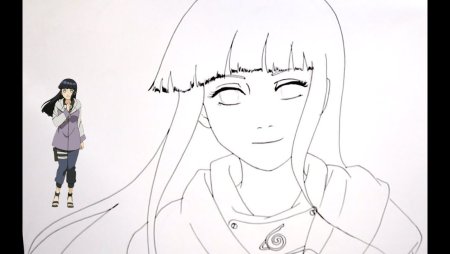 Хината карандашом принцесса