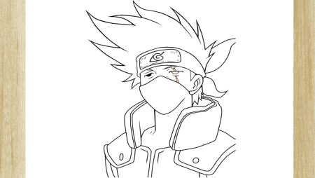 Какаши для распечатки