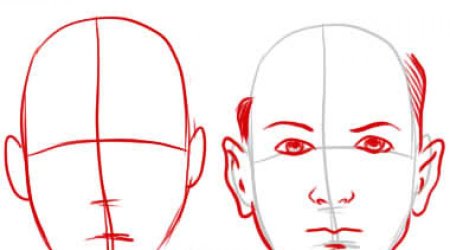 Нарисовать лицо солдата