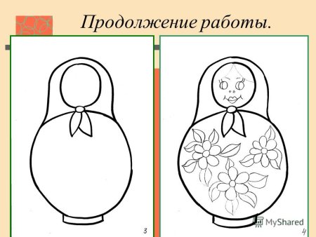 Загорская Сергиево-Посадская матрёшка раскраска
