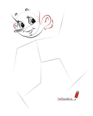 Нарисовать Буратино 2 класс