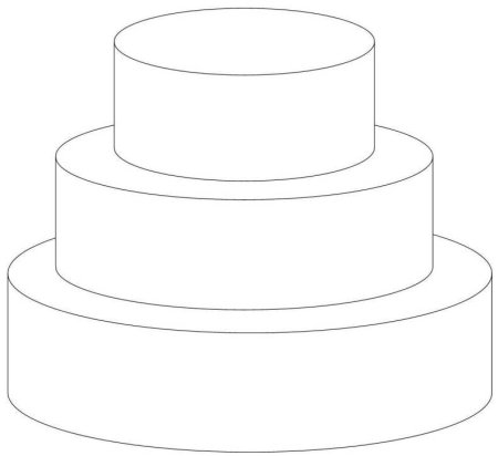 Тортик рисунок