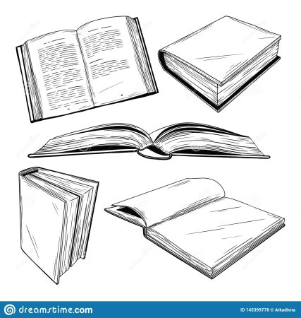 Как нарисовать книгу