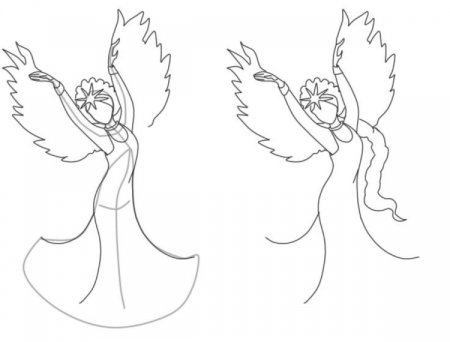 Сказка о царе Салтане раскраска лебедь