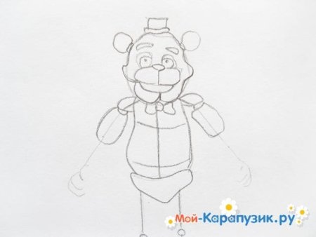 Мишка Фредди для рисования и его друзья