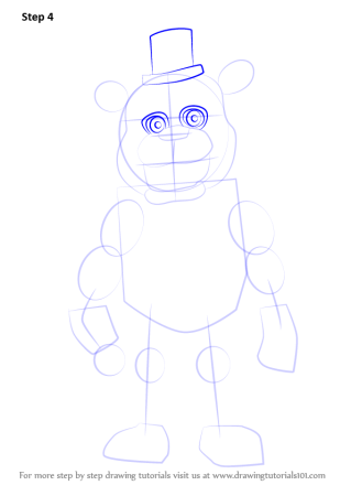 Раскраска АНИМАТРОНИКИ Фредди