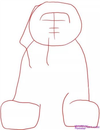 Сфинкс Египет набросок