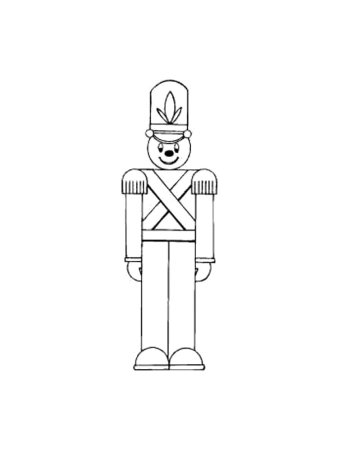 Деревянные солдатики с барабанами