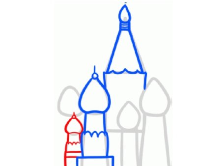 Кремль карандашом легко