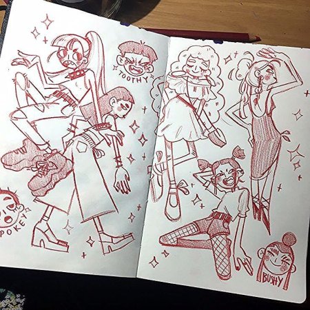 Генератор идей для рисования в скетчбуке