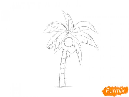 Поэтапный рисунок моря для детей