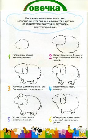 Рисование барашек