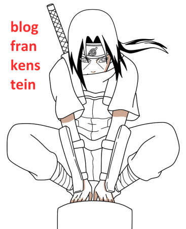 Итачи карандашом Анбу