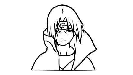 Итачи для срисовки