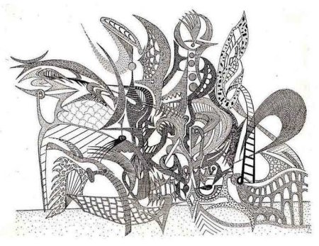 Современная Графика тушью