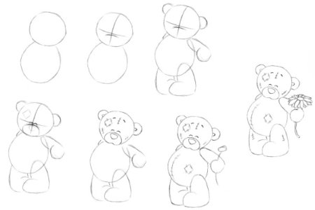 Нарисовать МИМИМИШЕК поэтапно