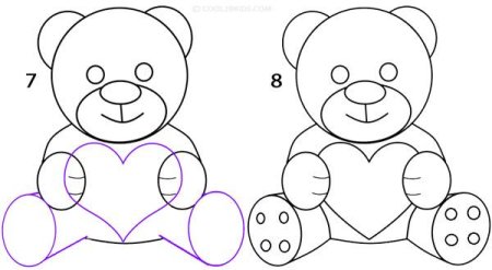 Пошаговые рисунки