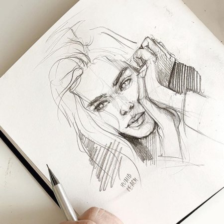 Скетчбук для рисования карандашом