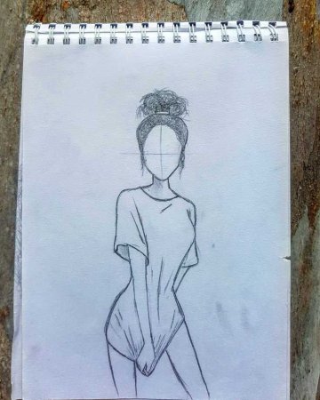 Рисунки для скетчбука люди