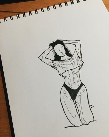 Рисунки для скетчбука тело