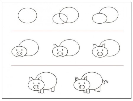 Draw Step by Step for Kindergarten