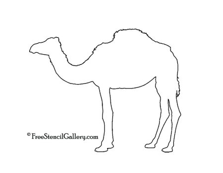Camel трафарет