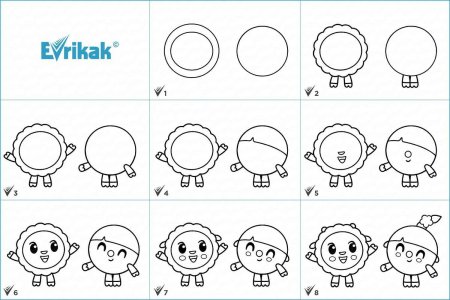 Пошаговые рисунки