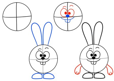 Бараш из смешариков рисунок карандашом