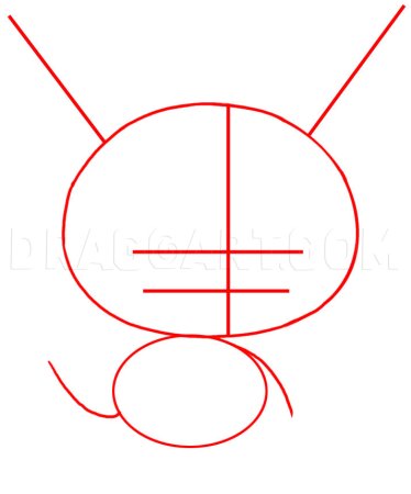 Рисунки Куроми поэтапно