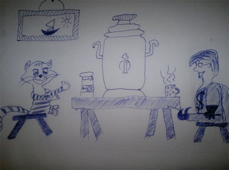 Рисунки Простоквашино карандашом цветные