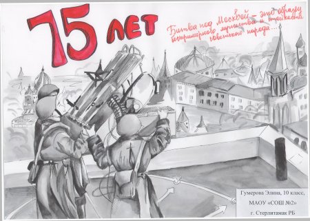 Сталинградская битва рисунок