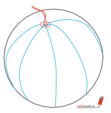 Рисование арбуза в средней группе