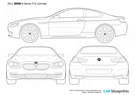 BMW m5 e60 Blueprint