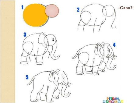 Нарисуй слона