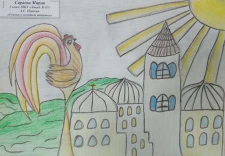 Сказка о золотом петушке Пушкин